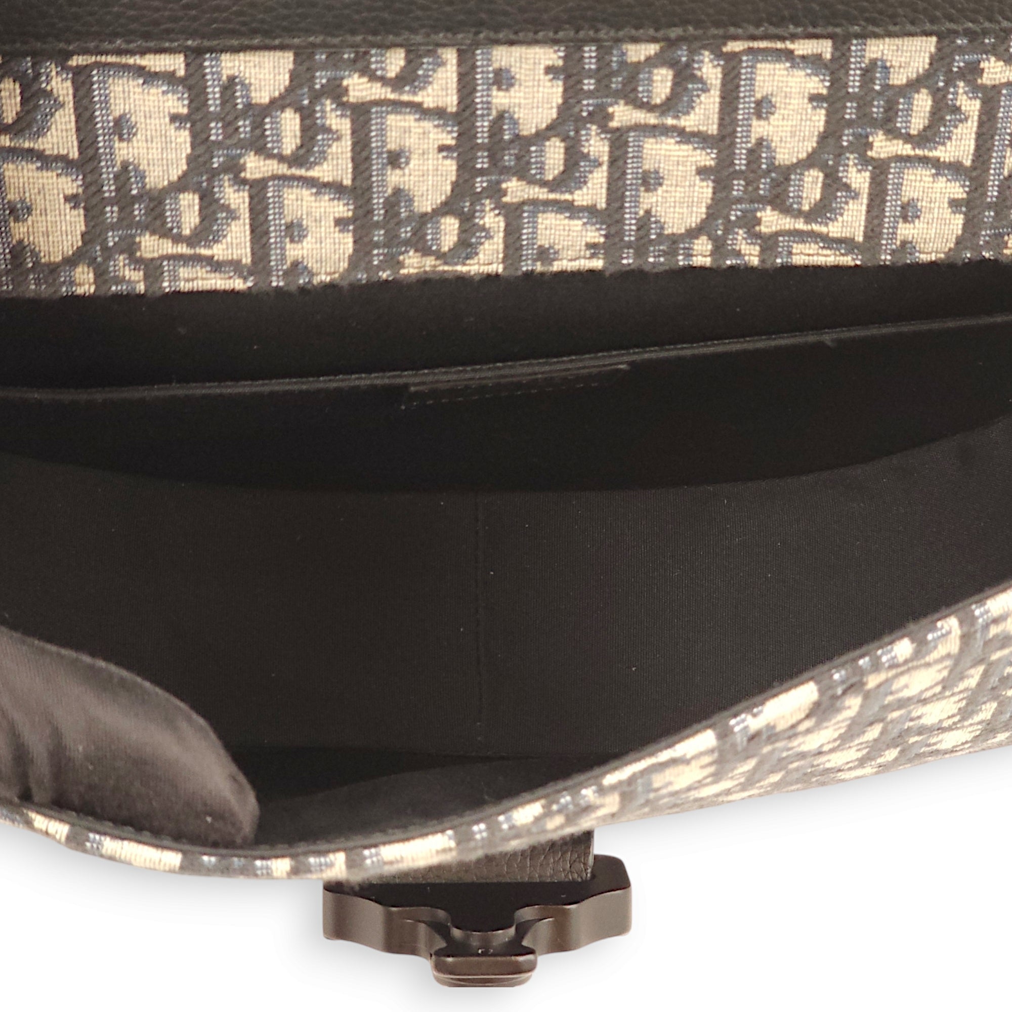 Gallop Multi-colour Crossbody Bag in Jacquard/Calfskin, Mixed hardware - Image 7