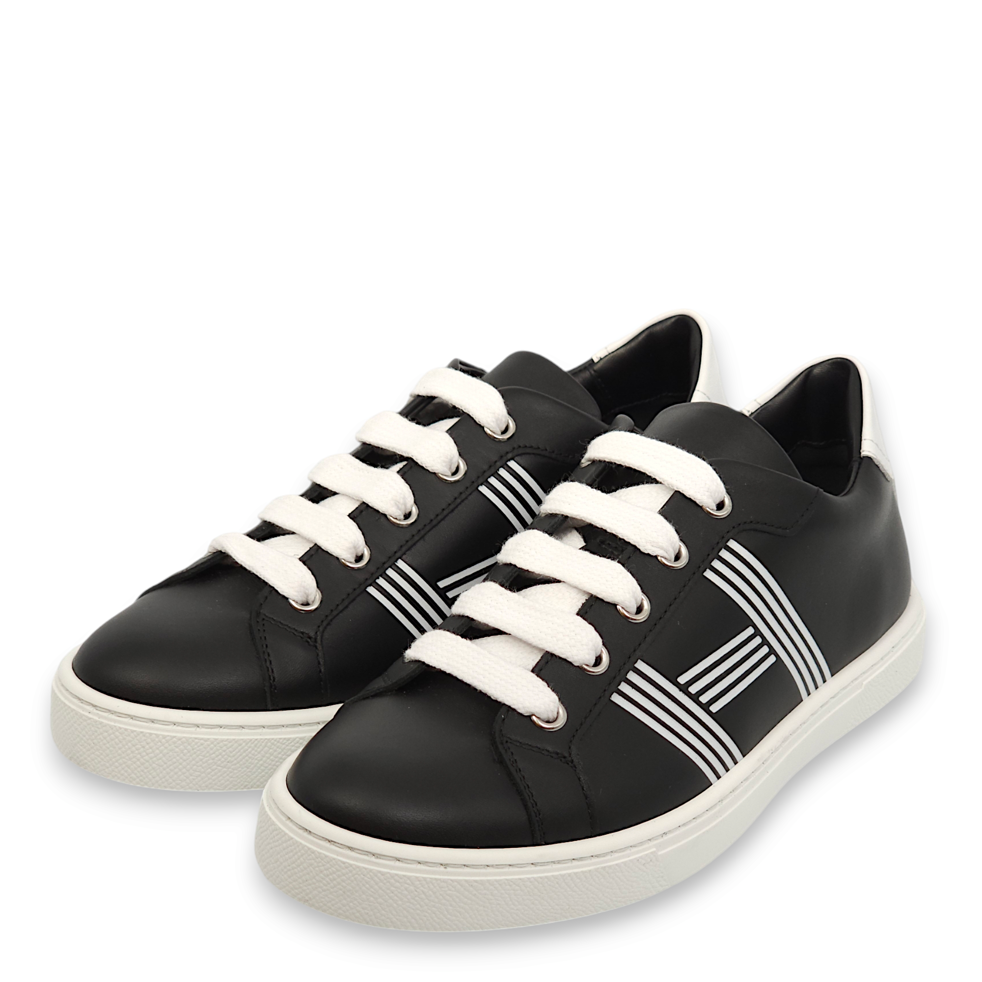 Avantage 36 Noir Sneakers in Calfskin - Image 3