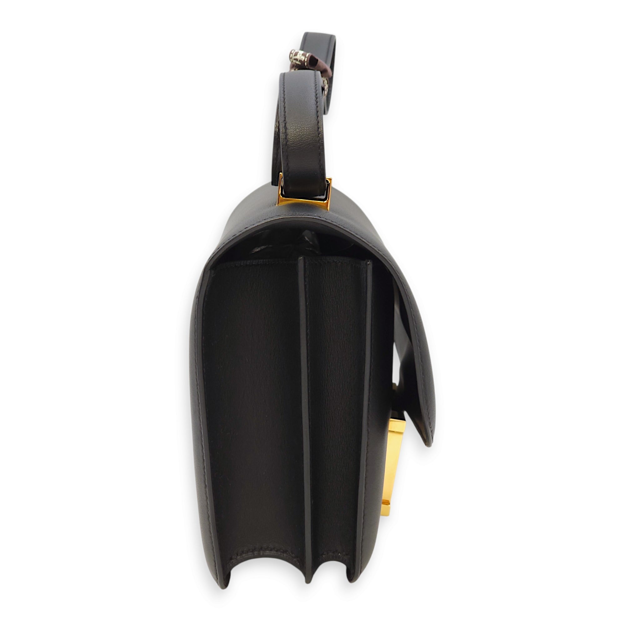 Constance 24 Black in Swift, Gold hardware - Image 6