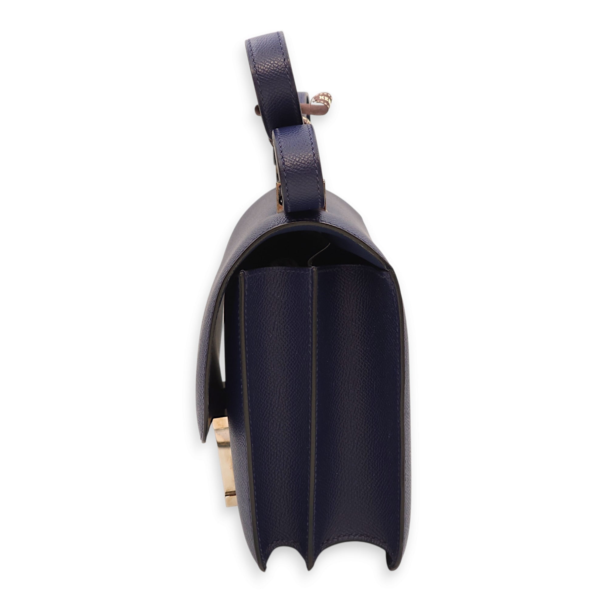 Constance 24 Blue Sapphire in Epsom, Palladium hardware - Image 8