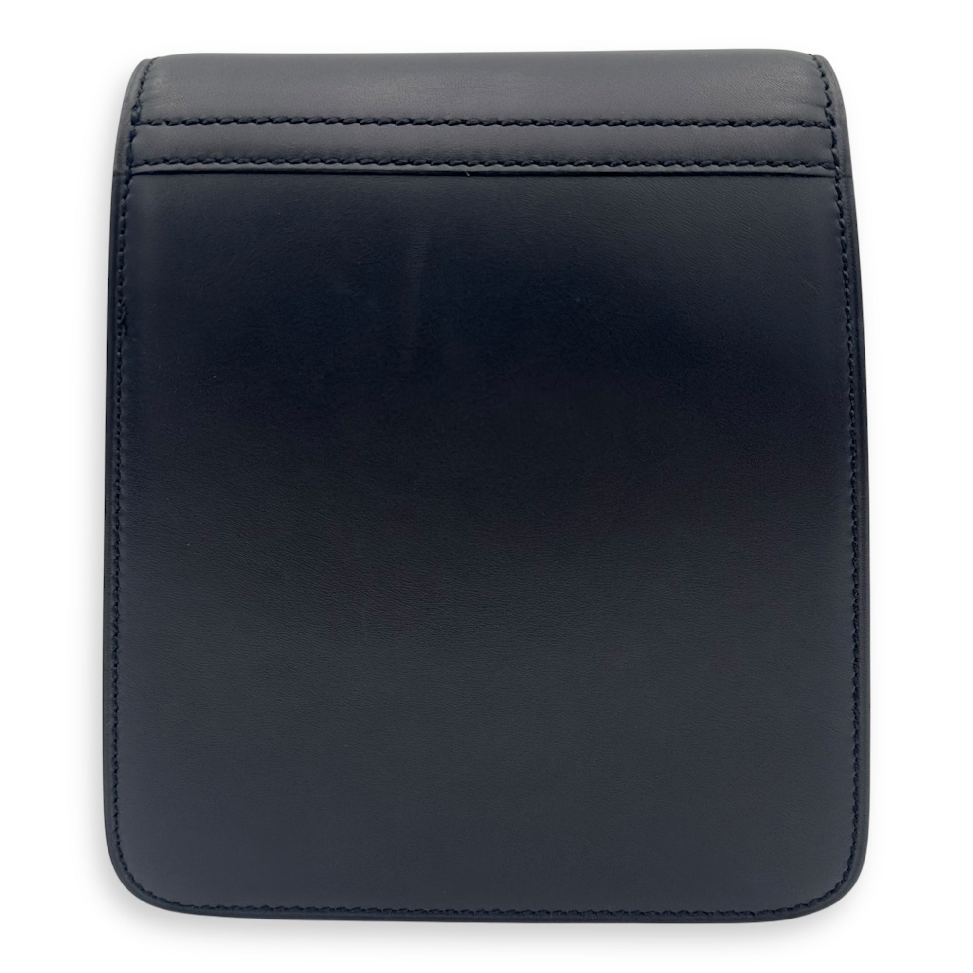 Kaia Crossbody Bag Black in Calfskin, Gold hardware - Image 3