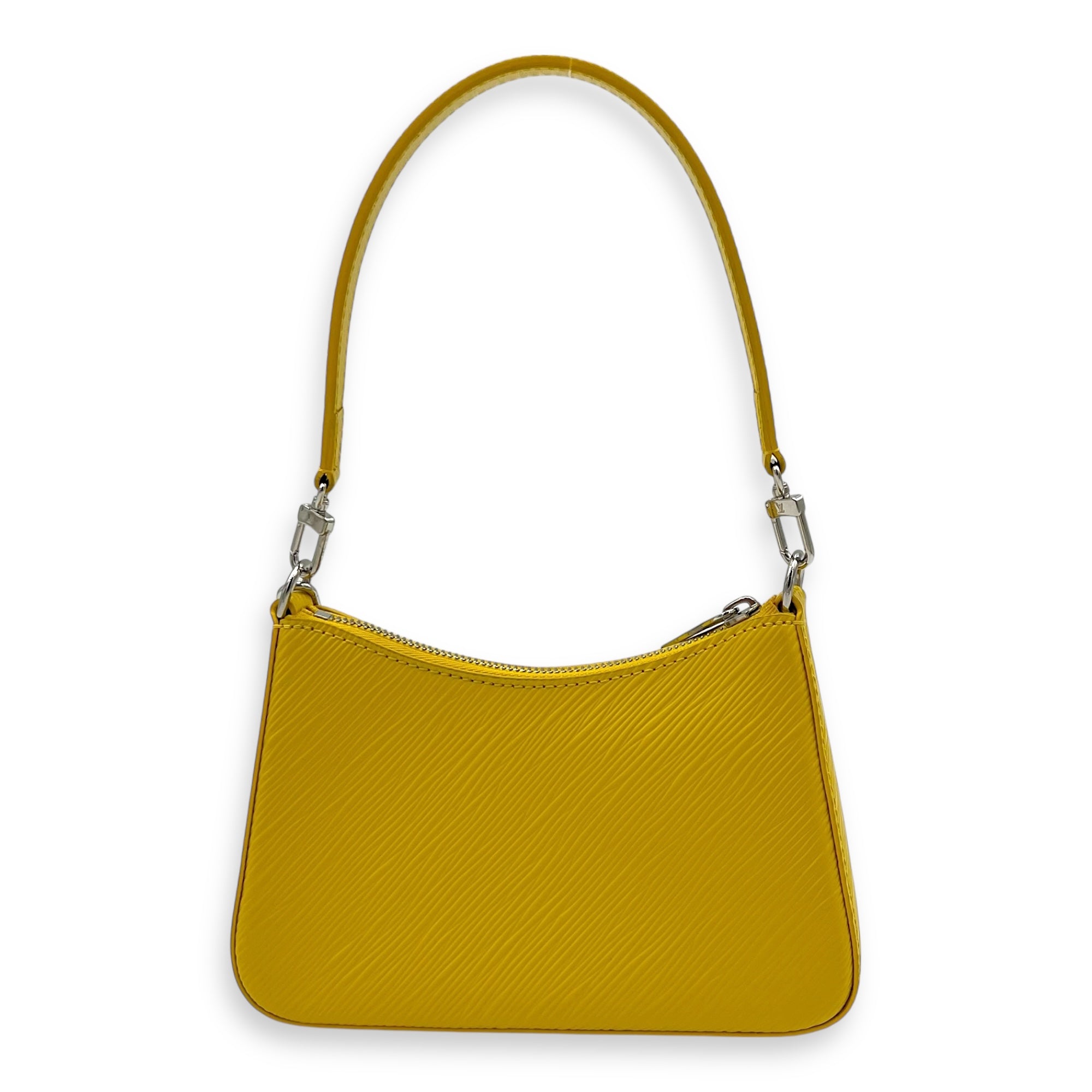 Marellini x Yayoi Kusama Shoulder Bag in Epi Leather, Silver hardware - Image 3