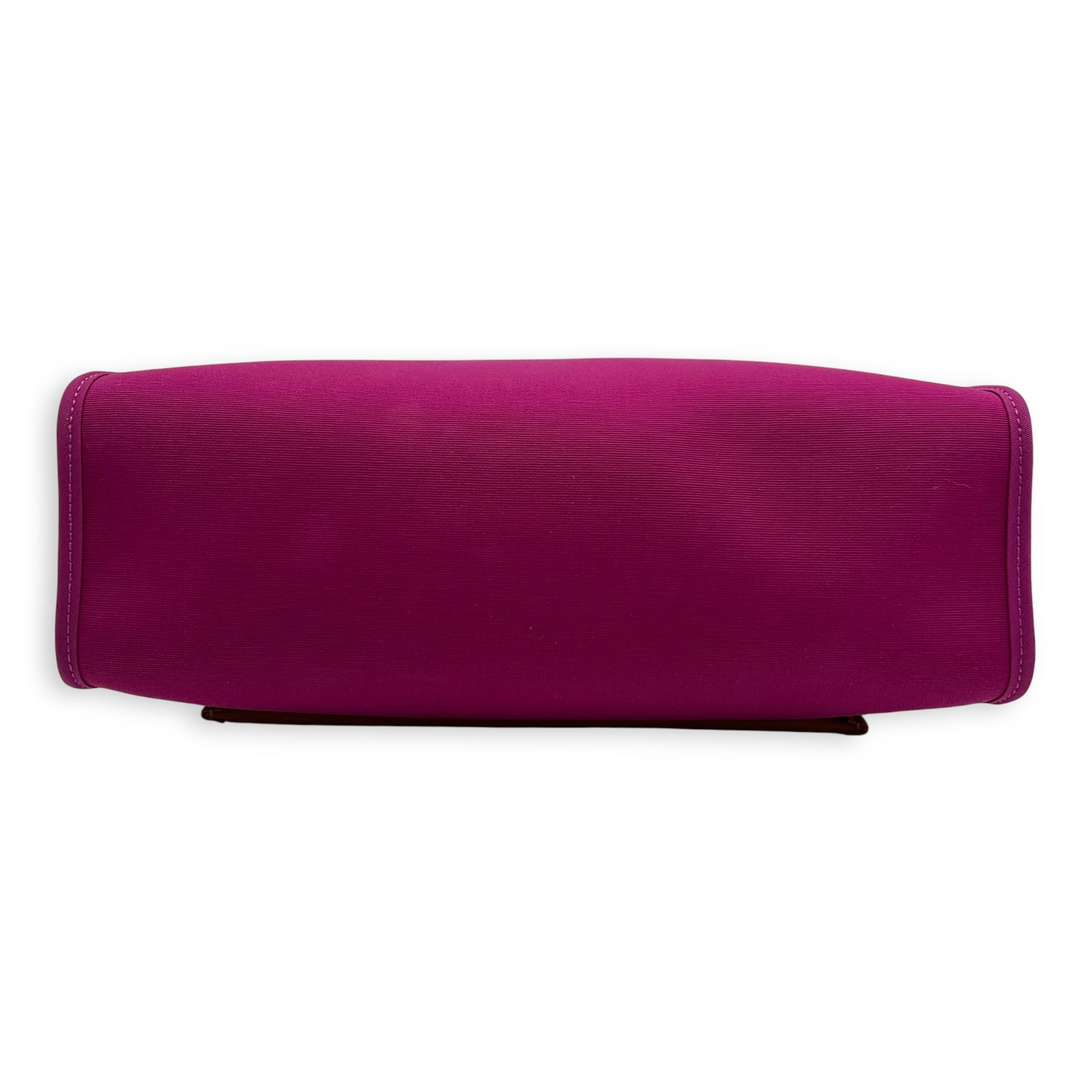 Herbag 31 Rose Pourpre Fauve Shoulder Bag in Canvas, Palladium hardware - Image 6