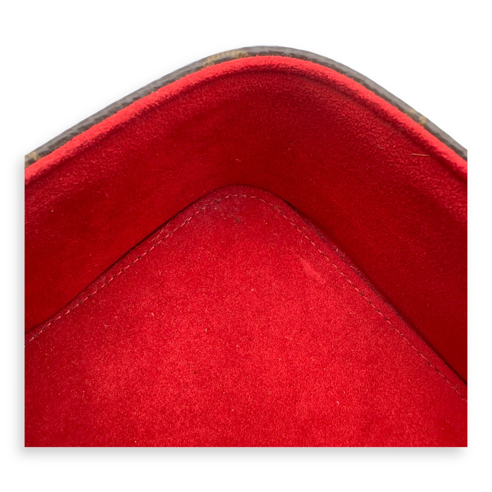 LV Brown Box in Monogram Coated Canvas - Image 9