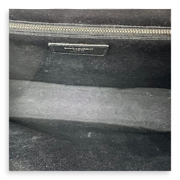 Envelope Shoulder Bag Large Pink in Caviar Leather, Silver hardware - Image 16