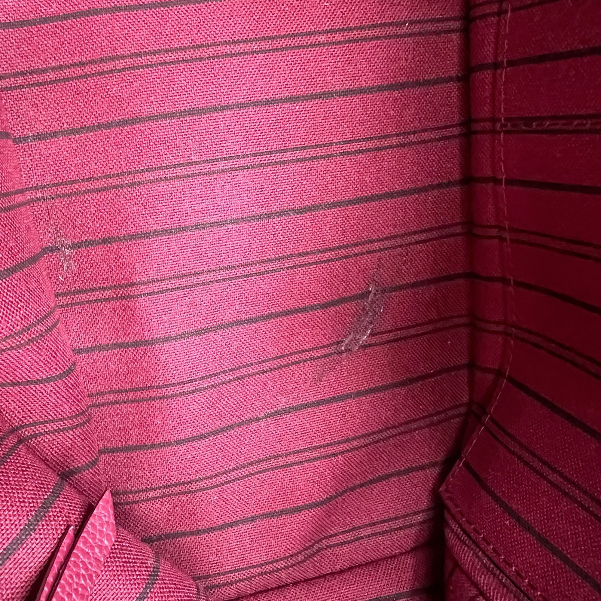 Speedy Bandouliere Top Handle Bag Red in Monogram Empreinte Leather, Gold hardware - Image 18