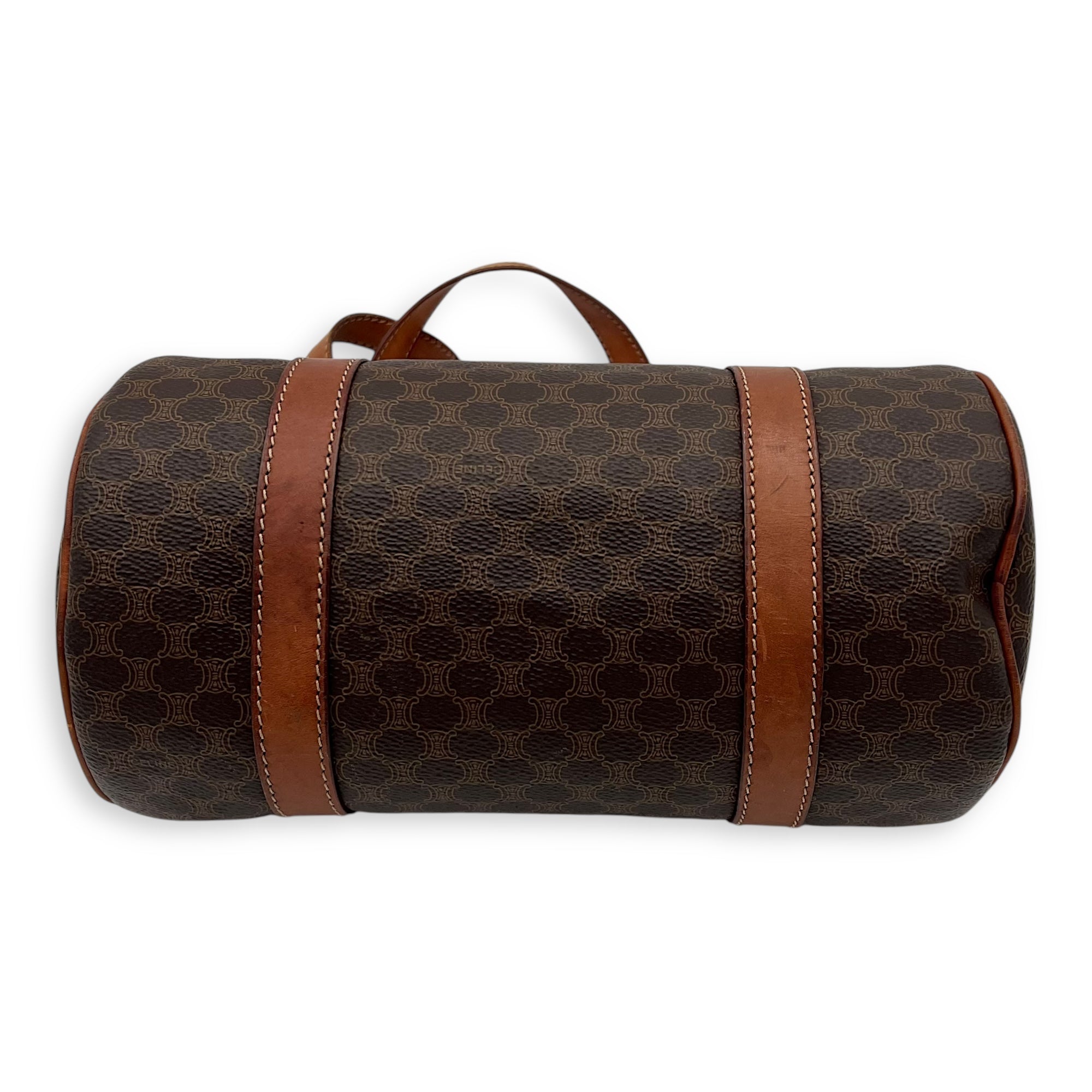 Macadam Shoulder Bag Brown in Coated Canvas, Gold hardware - Image 8